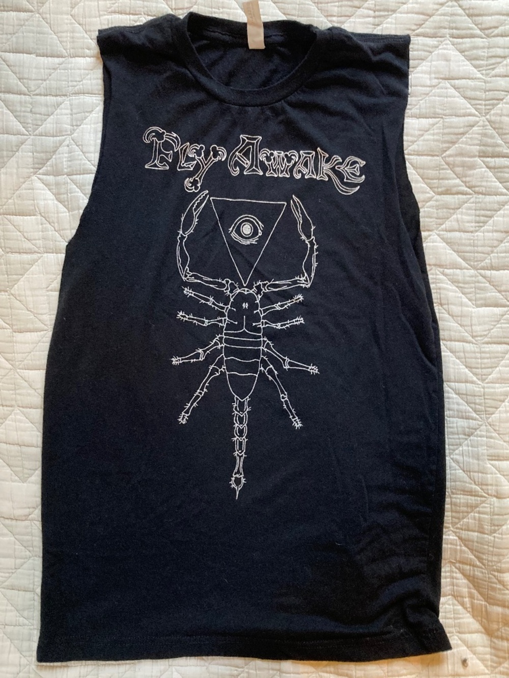 Black muscle Tee